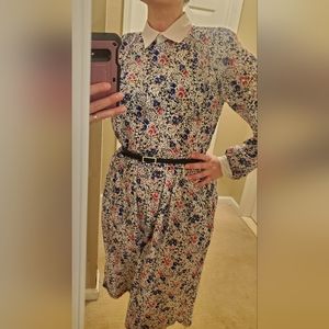 Vintage Samantha Steven's petites floral dress